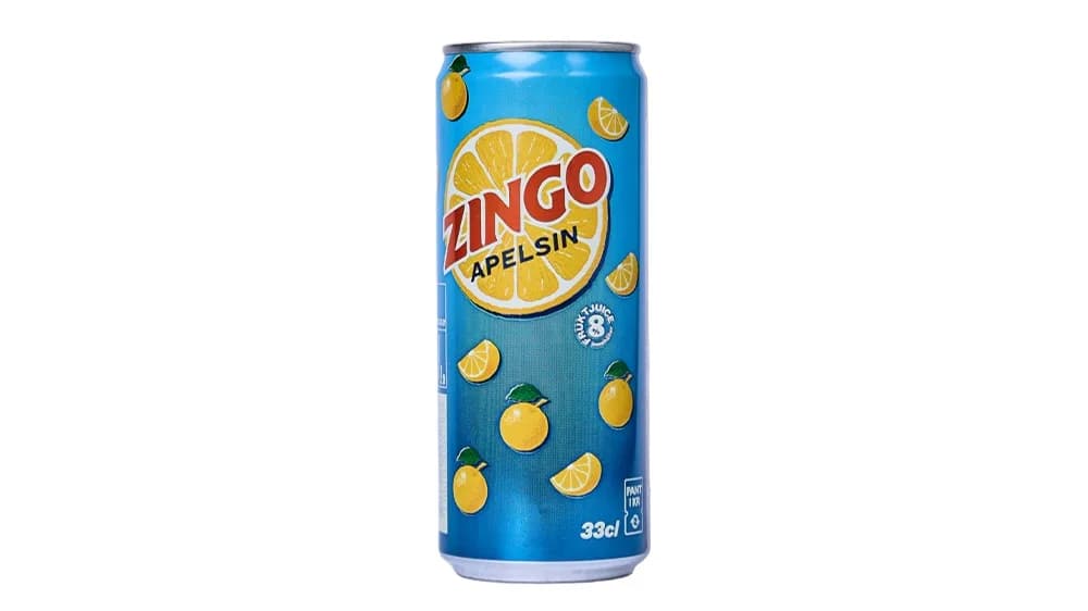 Zingo Apelsin 33cl - Läsk
