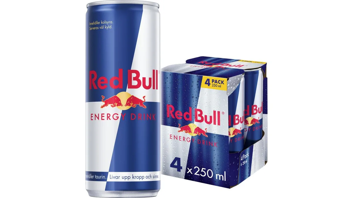 Energidryck Original 4x250ml - Red Bull
