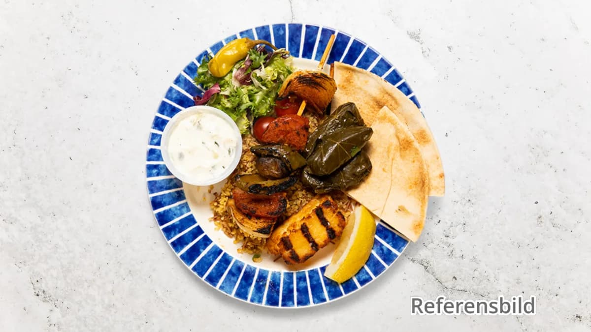 Vegetarisk Mixtallrik