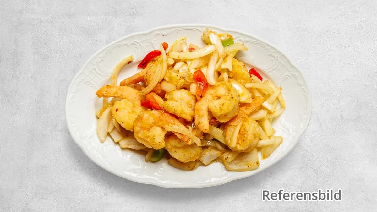 Kryddad scampi