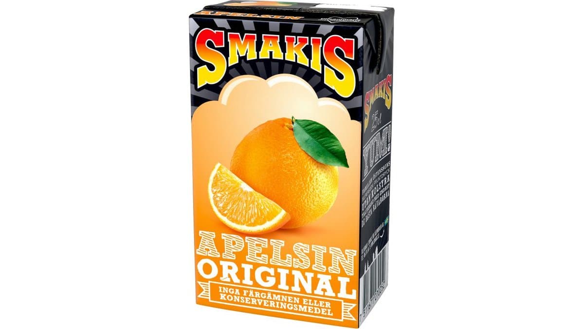 Fruktdryck Apelsin 250 ml - Smakis