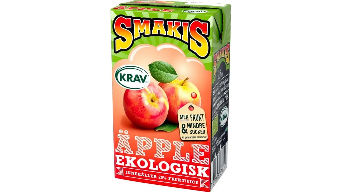 Fruktdryck Äpple 250 ml - Smakis