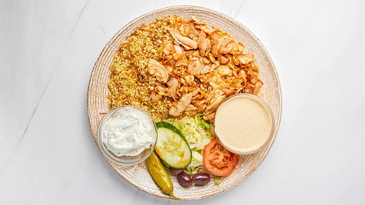 Kycklinggyros + Dryck