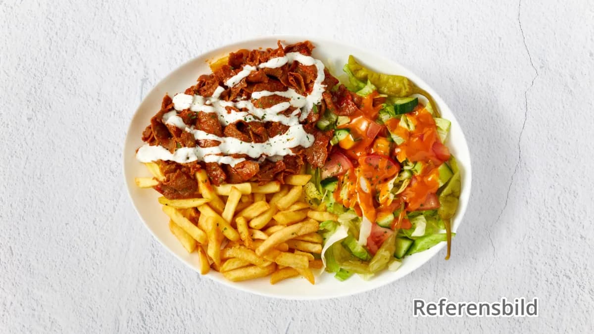 Kebabtallrik