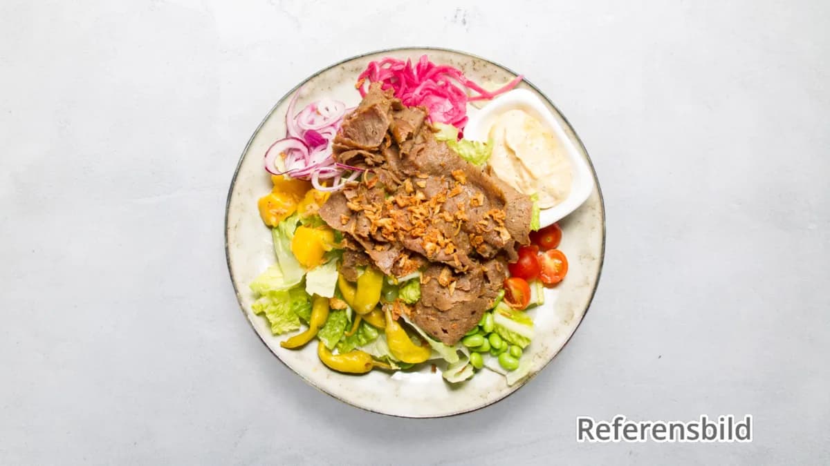 Kebabsallad