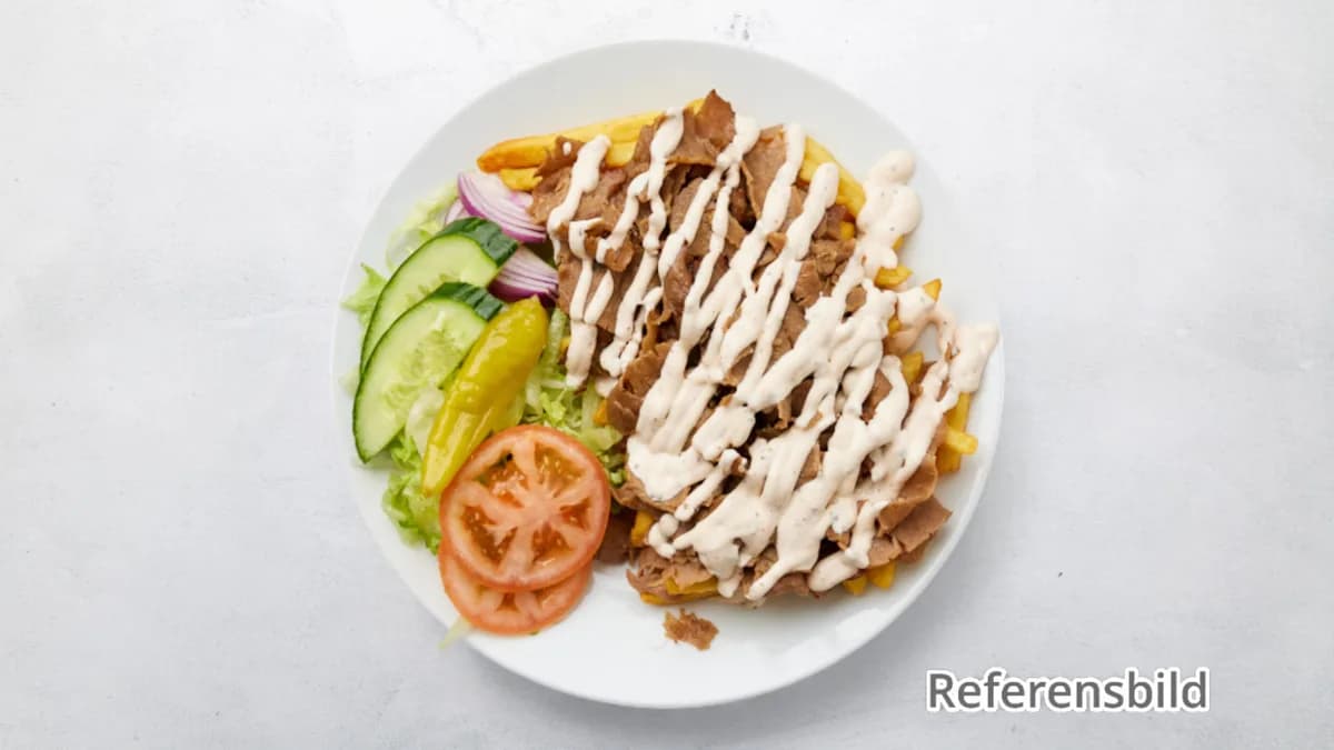 Kebabtallrik