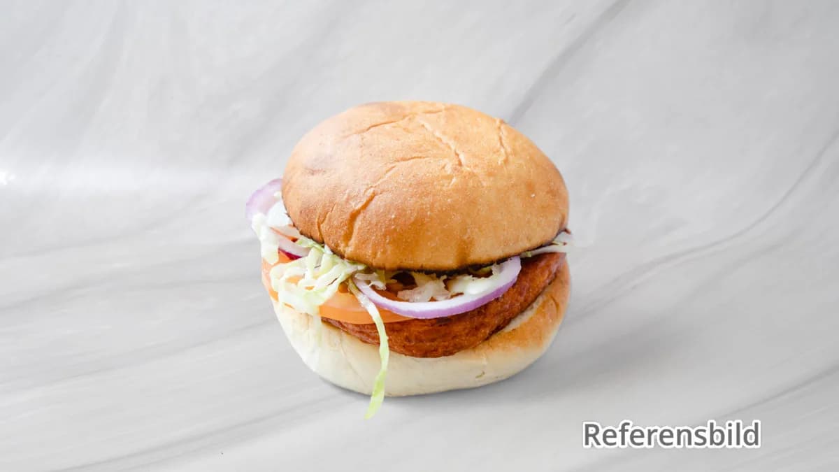 Vegetariskt Grillad Halloumiburgare
