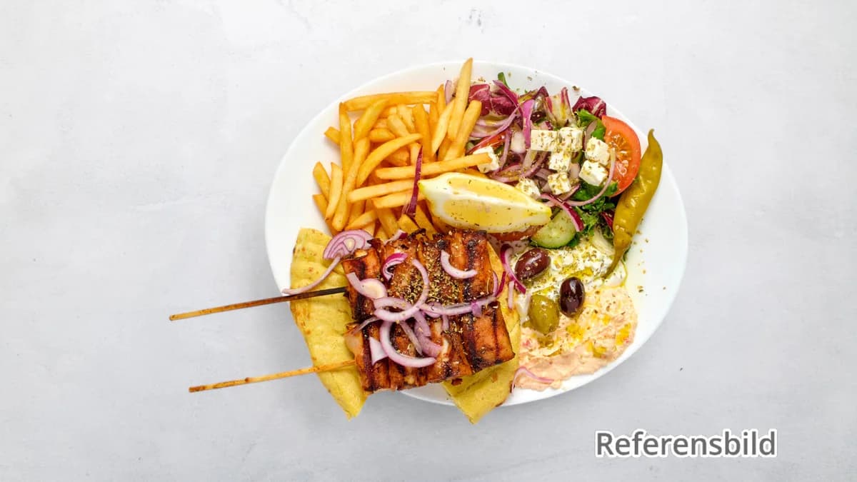 Fläsk Shashlik Souvlaki