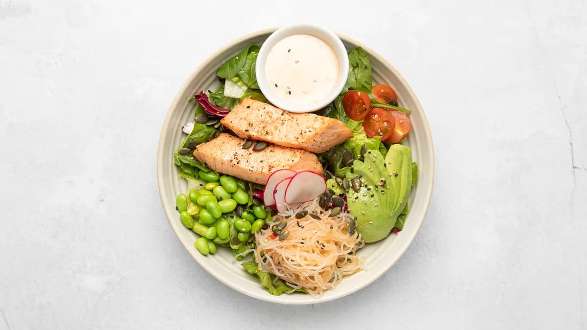 Sallad - Lax