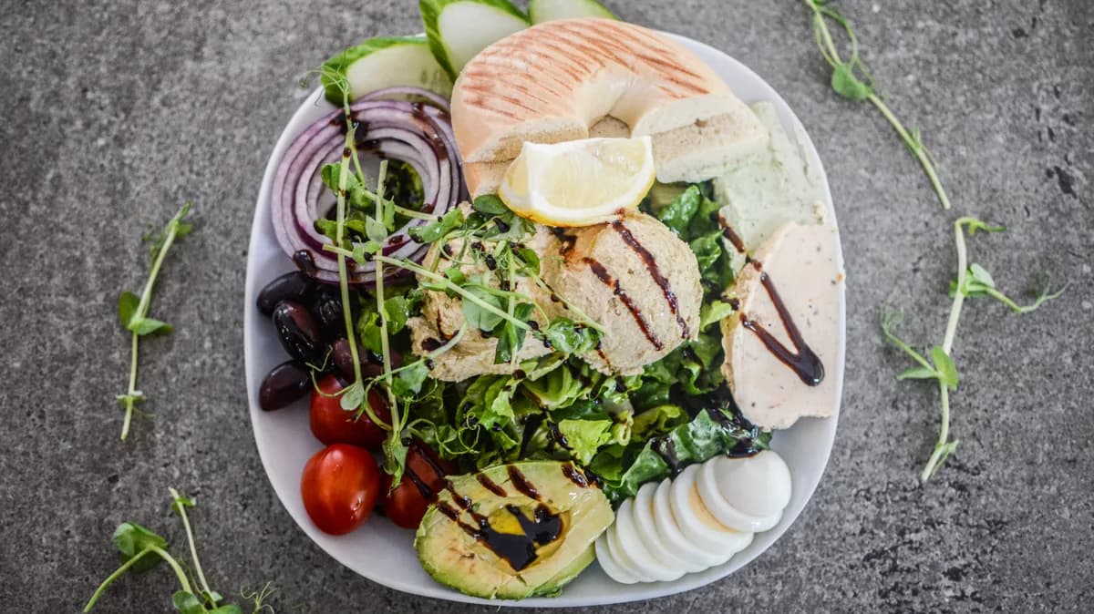 Vegetarisk Sallad