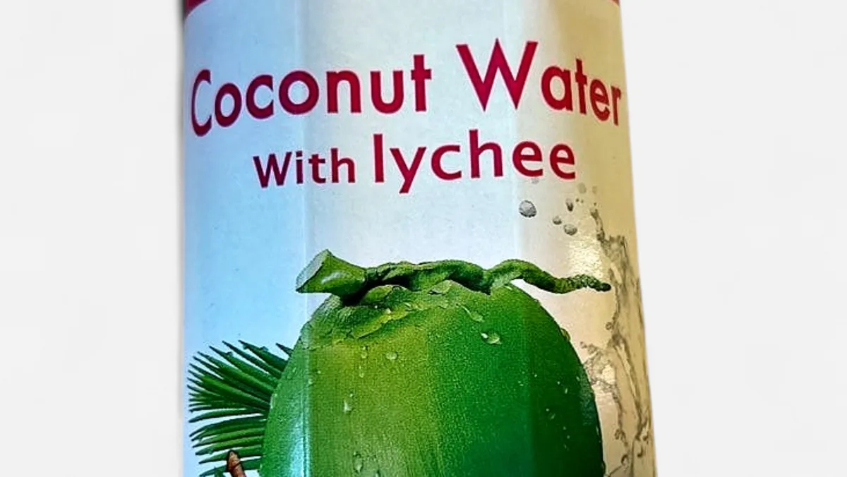 Foco kokosvatten med lychee smak