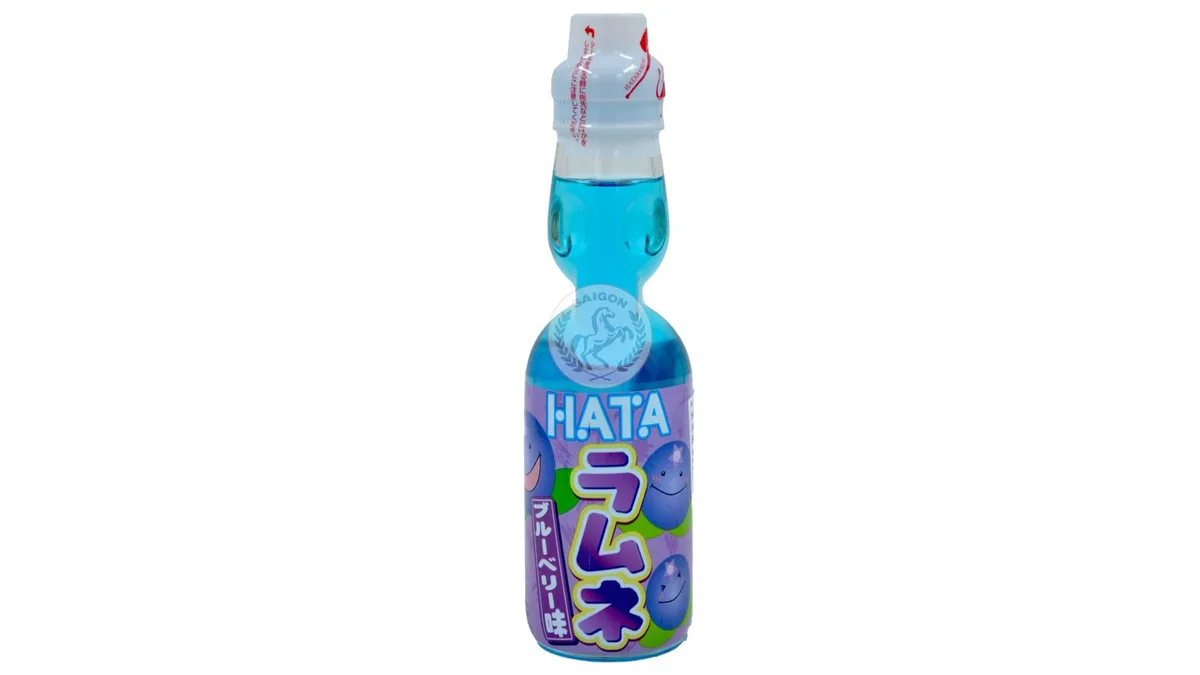 Ramune Soda Blueberry 200 ml - Hatakosen