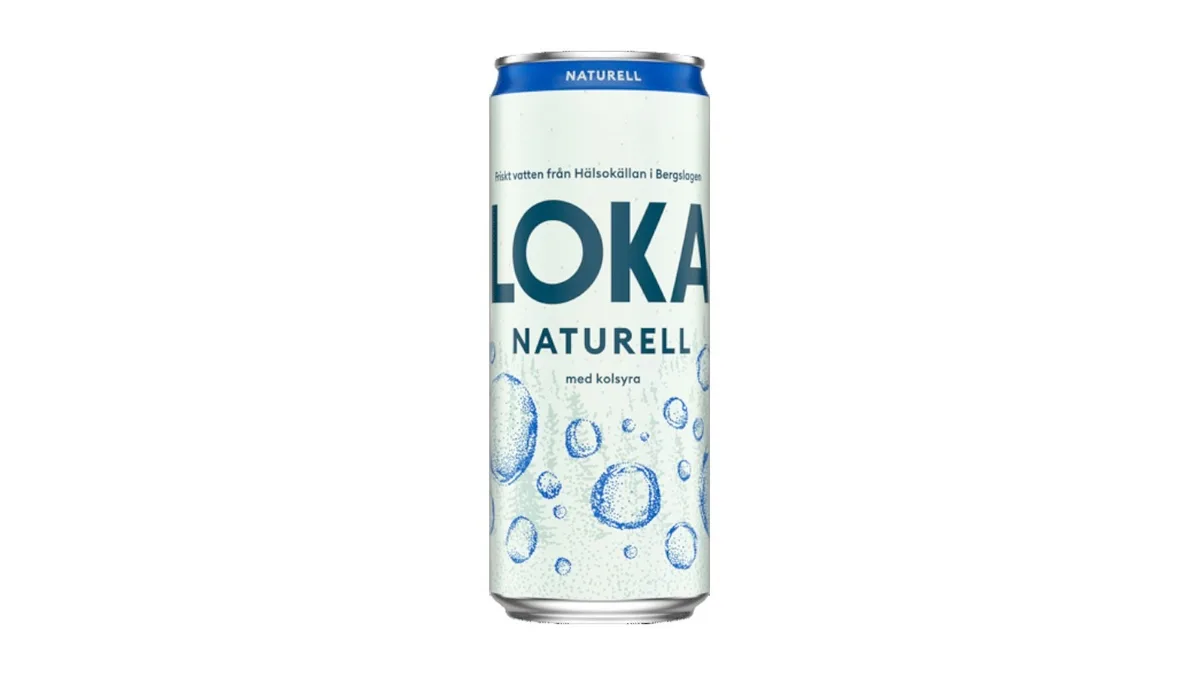 Kolsyrat Vatten Naturell 33cl - Loka