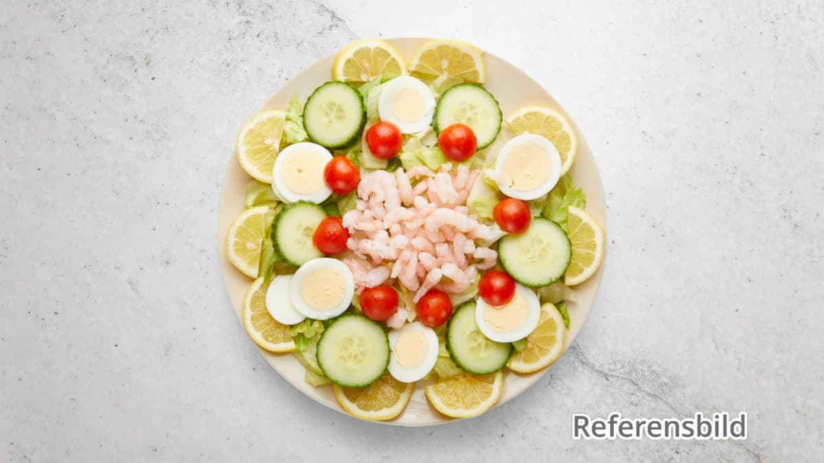 Insalata di Scampi all Aglio