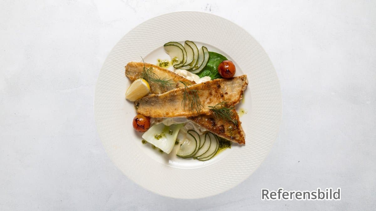 Lucioperca con Risotto al Limone