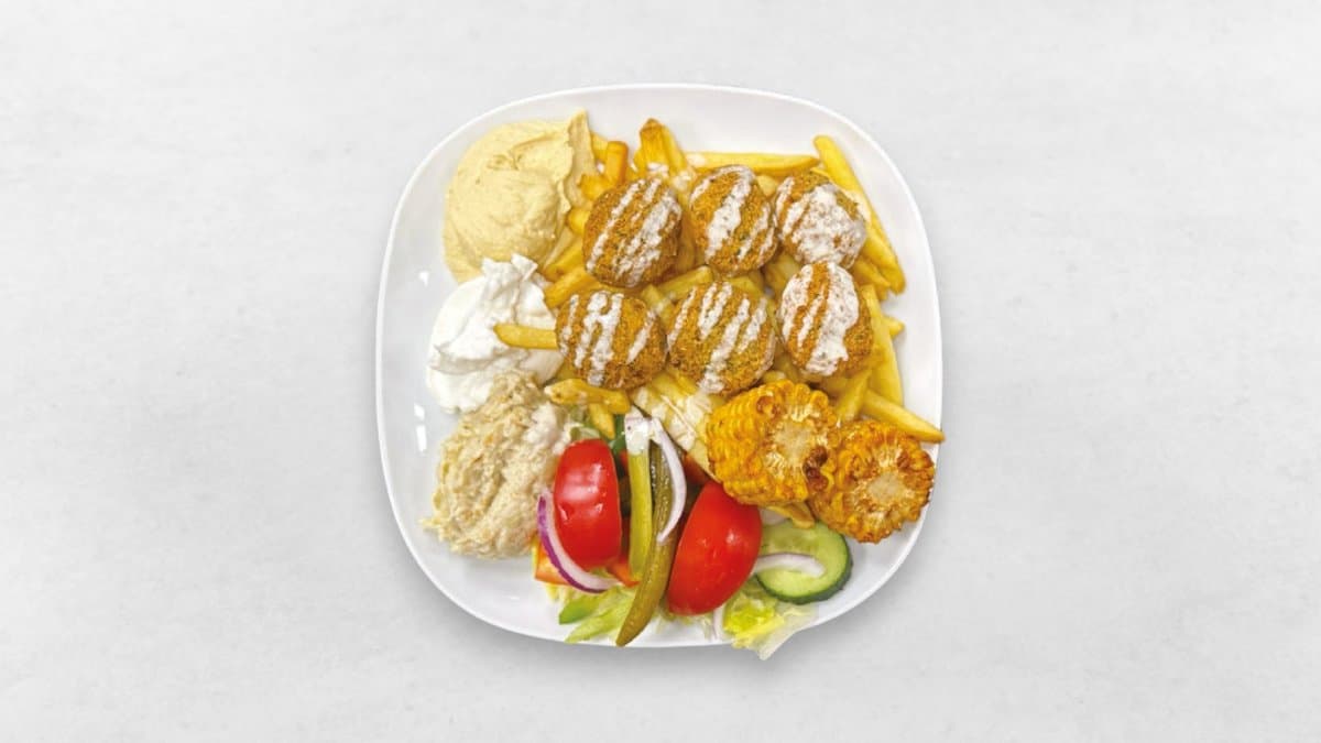 Falafeltallrik