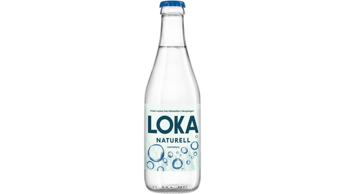 Kolsyrat Vatten Naturell 33 ccl - Loka