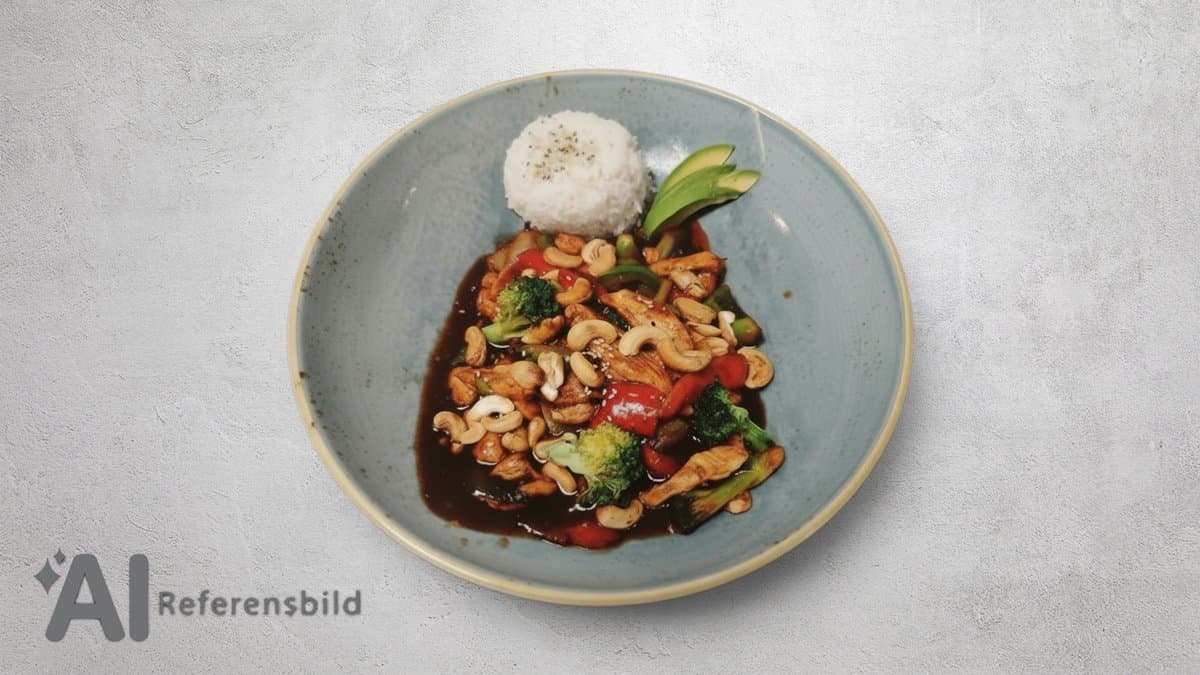 Cashewnötter med Kyckling/Tofu/Räkor