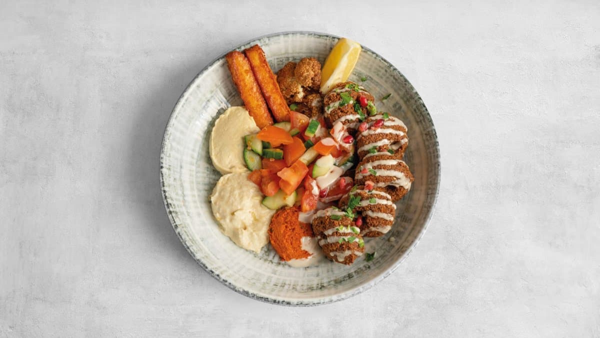 Vegetarisk Falafel Bowl