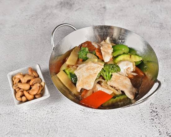 Wok med Cashewnötter