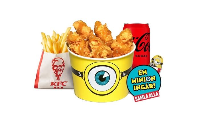 Minions Bucket For One Meal