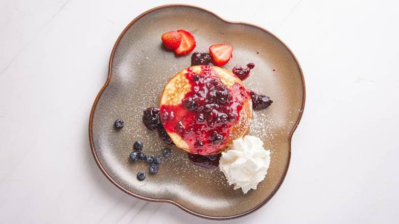 Pancakes med sylt