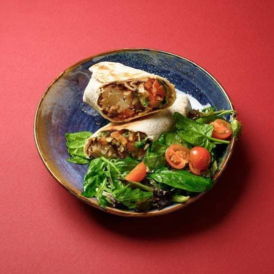 Grillad pita Falafel