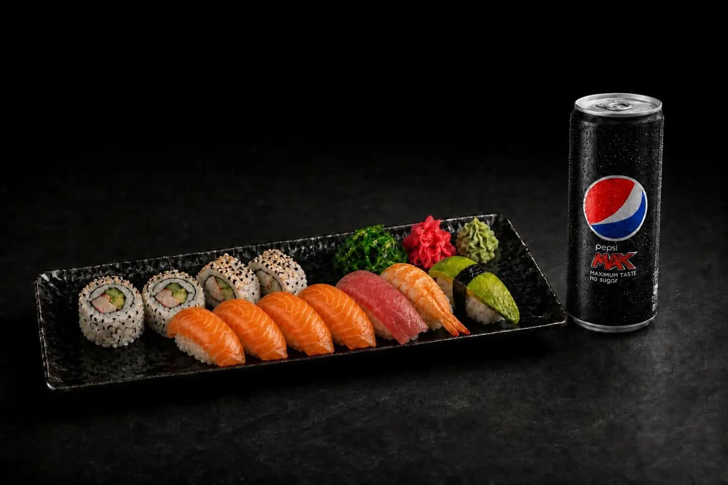 11-BITAR SUSHI MED DRYCK