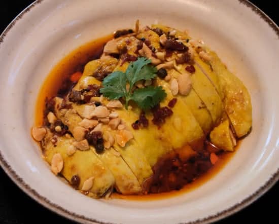 Szechuan Style Steamed Chicken 口水鸡