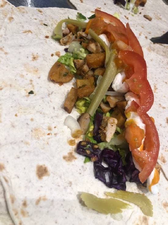 Grilled Pita Kyckling