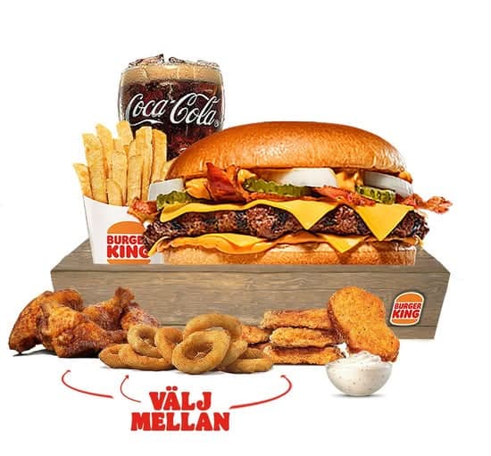 Gourmet Grill Bacon & Cheese Combo Meal