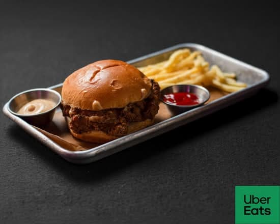 Kids Chicken Burger With Fries