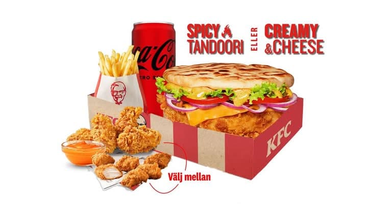 Crispy Naan Combo Meal