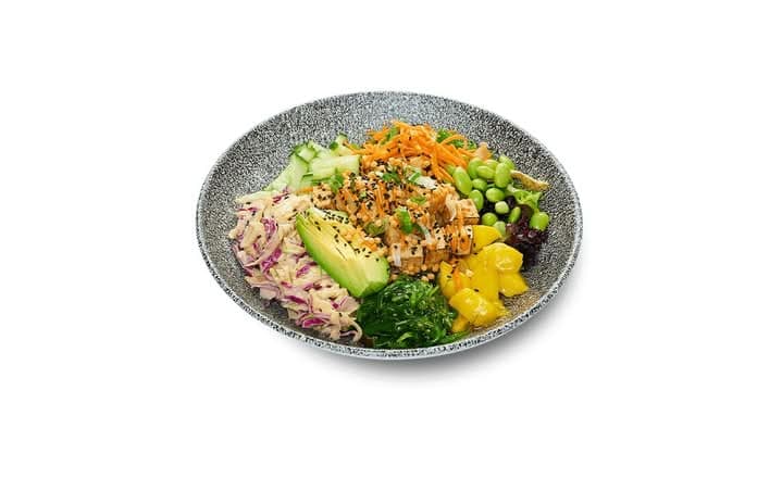 Tofu Avocado Bowl