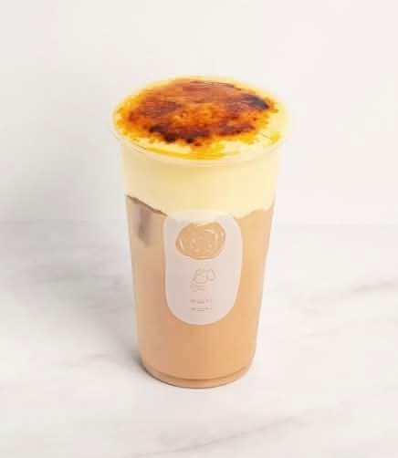 Milk Tea W/ Creme Brûlée