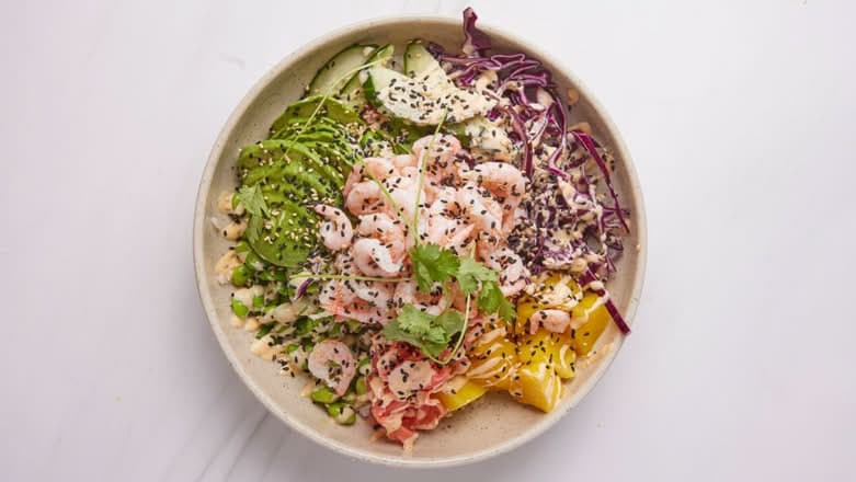 Räk - Poké bowl
