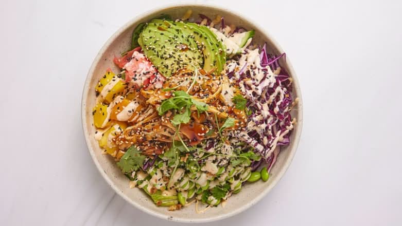Kyckling Teriyaki - Poké bowl