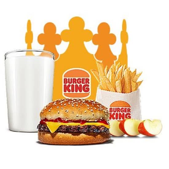 King Jr Cheeseburger Meal