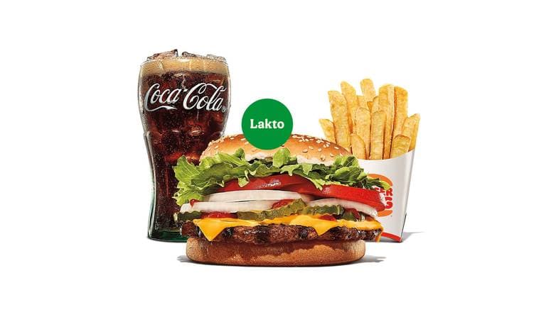 Flexi Whopper Cheese Meal (Lakto)