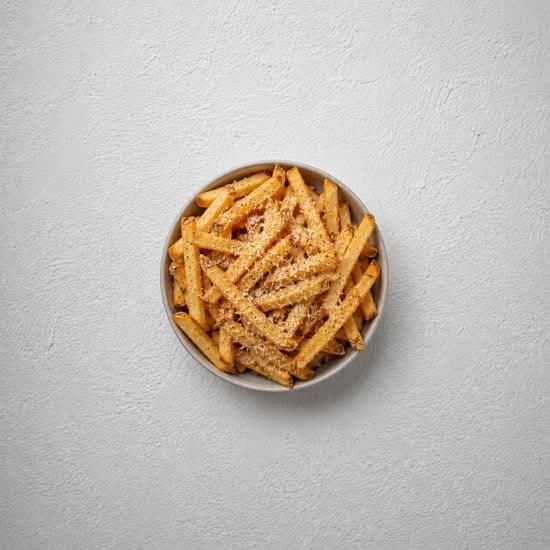 Pommes Frites med Parmesan