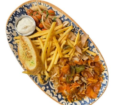 Kycklingkebab Tallrik