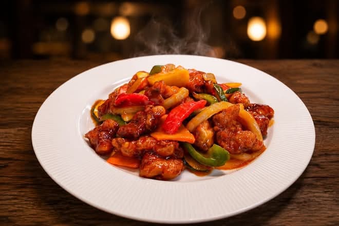 Pineapple Gu Lao Pork 菠萝咕咾肉
