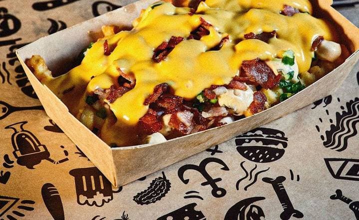 Bacon Animal Style Fries (Liten)