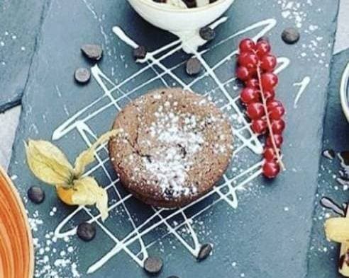 43. Chocolate Lava Cake