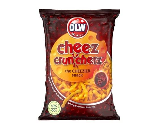 OLW Cheez Cruncherz Flaming Hot (160g)