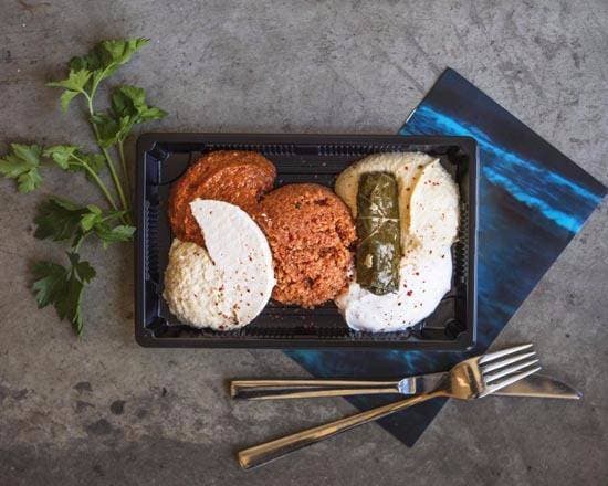 Vegetarisk Mezetallrik