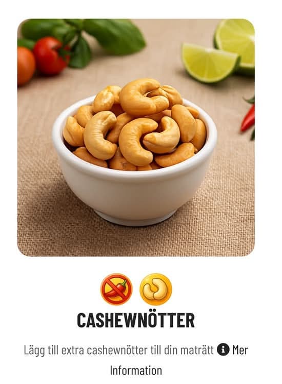 Cashewnötter