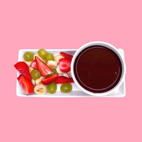 Chokladfondue Vegana