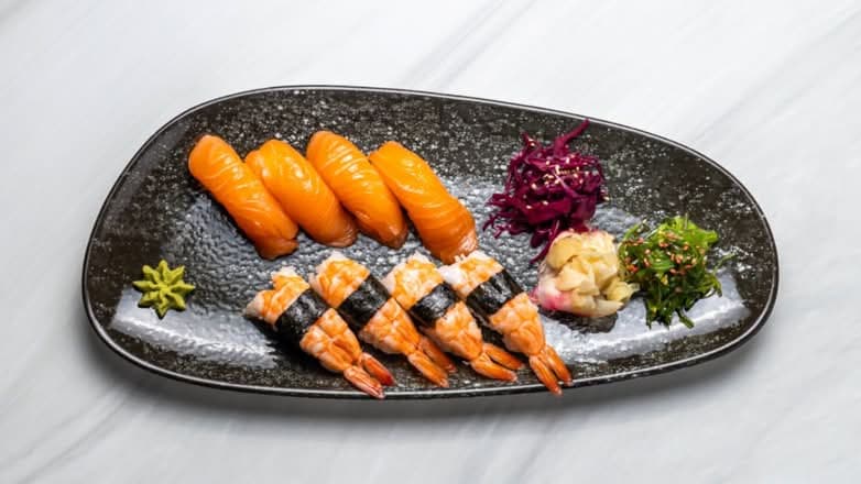 Lax & Räka Nigiri
