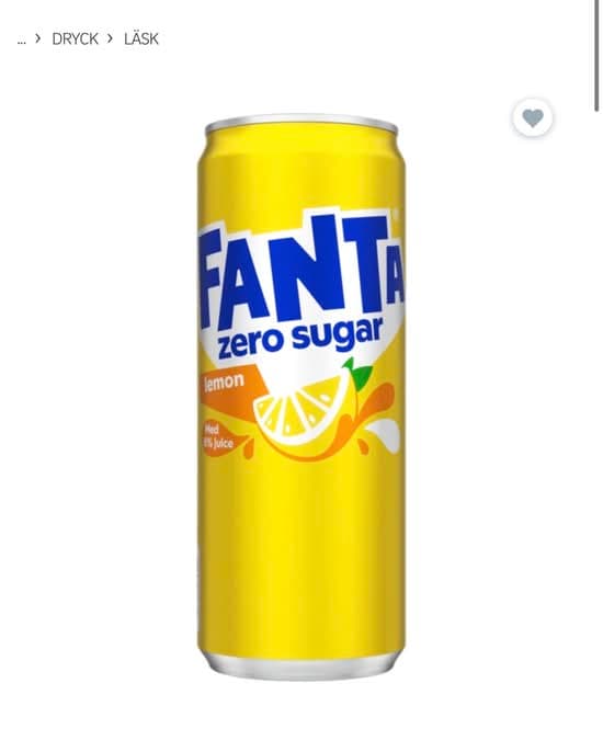 Fanta lemon